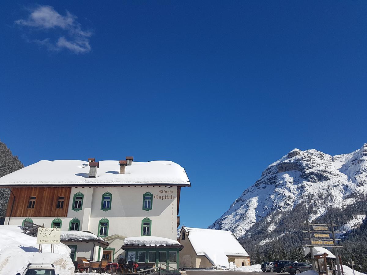 Ristorante Rifugio Ospitale Hotel Cortina d'Ampezzo Bagian luar foto